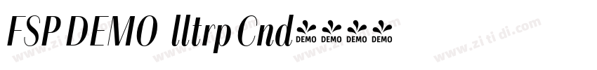 FSP DEMO   lltrp Cnd字体转换